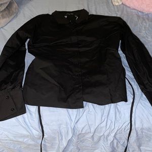 Fashion nova backless shirt